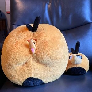 Angry Birds Inflated Bubbles and Regular Bubbles Plush Bundle (NO SOUND)